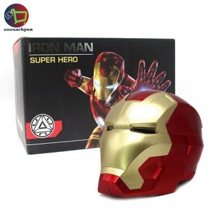 Iron Man Mask With Led Light Hero Series Helmet Cosplay Mask [ ]