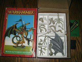 Warhammer Wood Elf Forest Dragon Citadel Miniatures Complete Model Kit Figure