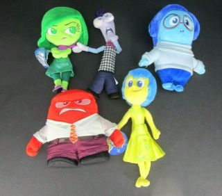 Disney Pixar Inside Out Tomy Plush Joy Fear Anger Disgust Sadness Stuffed Toys