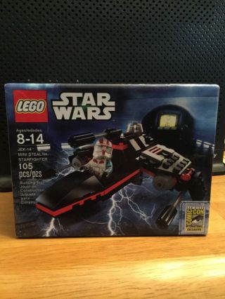 Lego Sdcc 2013 Star Wars Jek - 14 Mini Stealth Starfighter Exclusive