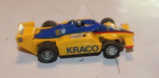 1989 Tyco Ho Slot Car Formula One F1 Kraco 18 Michael Andretti Indy F - 1