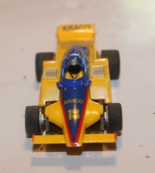 1989 TYCO HO Slot Car Formula One F1 Kraco 18 Michael Andretti Indy F - 1 2