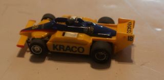 1989 TYCO HO Slot Car Formula One F1 Kraco 18 Michael Andretti Indy F - 1 3