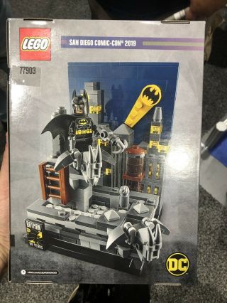 Sdcc 2019 Lego Dc Comics Batman Dark Knight Gotham City Exclusive In Hand