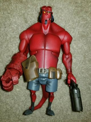 Hellboy Animated Hellboy Open Mouth Variant Deluxe Action Figure Gentle Giant