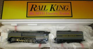 Mth Rail King O Powered 4 - 8 - 4 Union Pacific Fef Northern Steamer Sound 30 - 1151 - 1