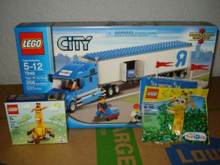 Lego City 7848 Toys R Us Truck,  40228 & 40077