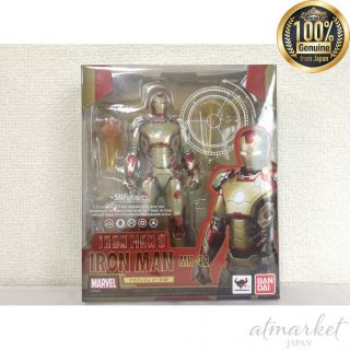 Sh S.  H.  Figuarts Iron Man Mark 42 Xlii Mk - 42 Iron Man 3 Bandai Japan