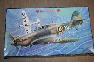 1/48 Classic Airframes Hawker Hurricane Mk.  I Fabric Wings Version N.  I.  O.  B.