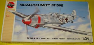 1/24 Messershmitt Bf109e Airfix