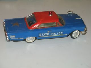 Ideal Motorific Mercury Police Cruiser with chassis and motor 2