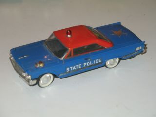 Ideal Motorific Mercury Police Cruiser with chassis and motor 3