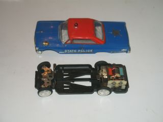 Ideal Motorific Mercury Police Cruiser with chassis and motor 4