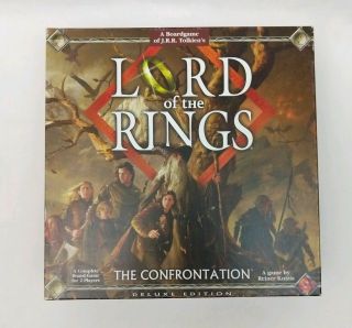 Fantasy Flight Games Lord Of The Rings The Confrontation Deluxe Edition Complete