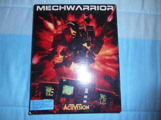 Mechwarrior 1 Dos For Pc Missing Disc 1,  Has 5 Other Discs.  See Photos
