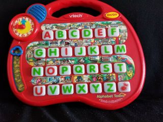 Vtech Touch and Discover Alphabet Town Learning Letters Phonics Toy Great 2