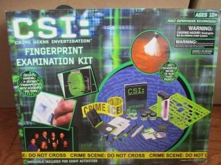 Csi: Crime Scene Investigation Fingerprint Analysis Kit