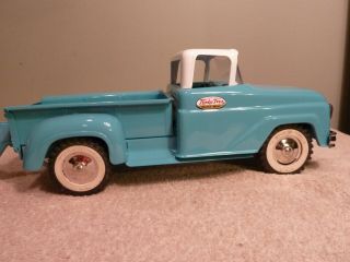 Tonka Custom Restore 1959? Step Side Pickup With Boat And Trailer Pressed Steel 2