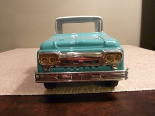 Tonka Custom Restore 1959? Step Side Pickup With Boat And Trailer Pressed Steel 4