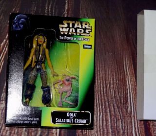 Kenner Star Wars POTF Oola And Salacious Crumb Mail Away With Outer Sleeve 2