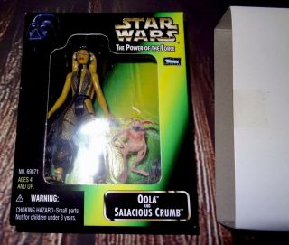 Kenner Star Wars POTF Oola And Salacious Crumb Mail Away With Outer Sleeve 3