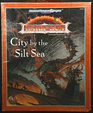 City By The Silt Sea (1994) Dark Sun Tsr Vg