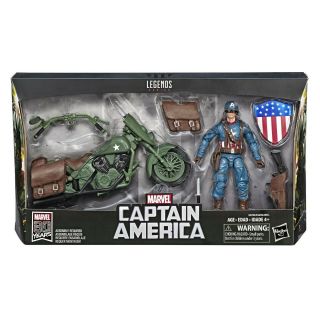 Marvel Legends Ultimate Riders CAPTAIN AMERICA Motorcycle 4