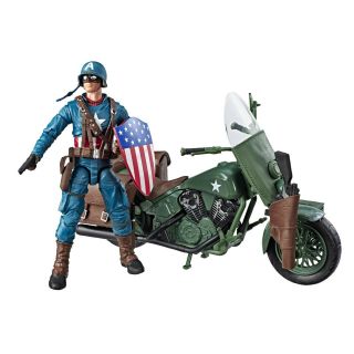 Marvel Legends Ultimate Riders CAPTAIN AMERICA Motorcycle 5