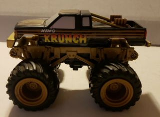 Vtg 1990 King Crunch Galoob Tuff Trax Battery Powered Monster Truck