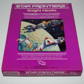 Star Frontiers Knight Hawks Sci Fi Rpg Game 1983 Tsr Box Complete Unpunched L@@k