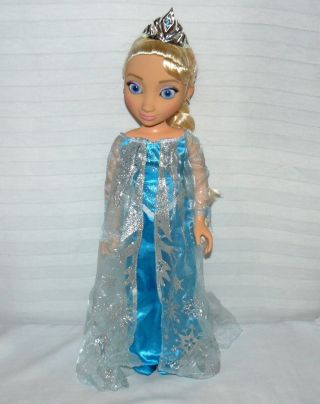 Jakks Pacific Disney Frozen Princess And Me Elsa Snow Queen 18 " Doll