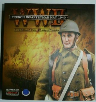 1/6 Scale Did Ww2 French Infantry May 1940. ,  Nude Dragon Fig.