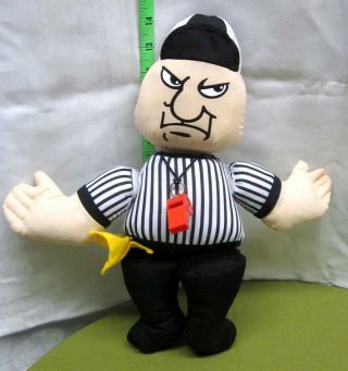 Rip Ref Tearaway Referee Plush Doll Anger Management Toy E&b Giftware Gag Gift