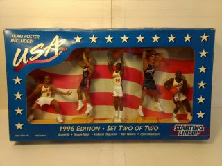 Kenner Starting Lineup 1996 Usa Olympics Basketball Team Set Two Of Two T2825