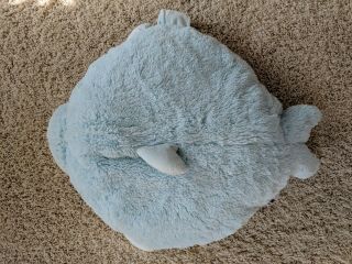 Dolphin Pillow Pets Fish Pillow Plush Toy Large 25 " Blue White - Soft And Cuddly