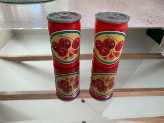 Fisher Price Fun with Food Cherry Soda Cans Set of 2 Lunch Dinner Snack Beverage 4