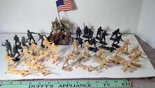 43 Airfix & Mpc Japanese & German Ww Ii Toy Soldiers & Others.  (th)