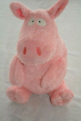 Kohls Cares Sandra Boynton Pink Pig Plush Stuffed Animal Toy 12 "