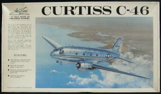1/72 Williams Bros Models Curtiss C - 46 Commando Transport Nmib