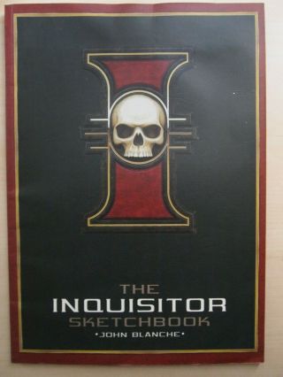 Warhammer 40,  000 The Inquisitor Sketchbook - John Blanche - Black Library