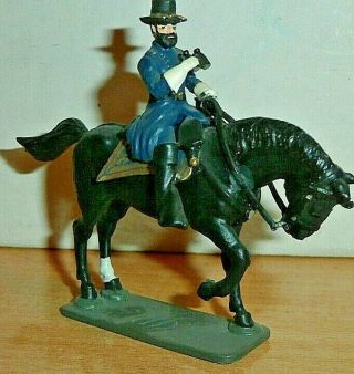 Imrie/Risley 54mm 1/32 UNION Civil War Cavalry Soldier PAINTED METAL 2