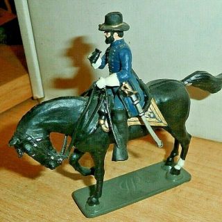 Imrie/Risley 54mm 1/32 UNION Civil War Cavalry Soldier PAINTED METAL 5