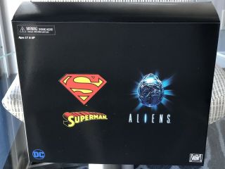 Sdcc Comic Con 2019 Neca Dc/dark Horse Superman Vs Aliens 2 - Pack Figures