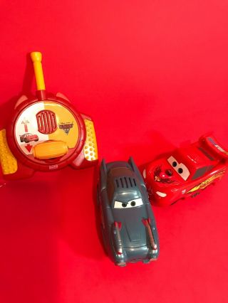 Fisher Price Geotrax Disney Cars 2 Lightning Mcqueen 95 Remote Control Rc Train