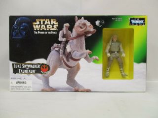 1997 Hasbro Kenner Star Wars Power Of The Force Luke Skywalker & Tauntaun Misb
