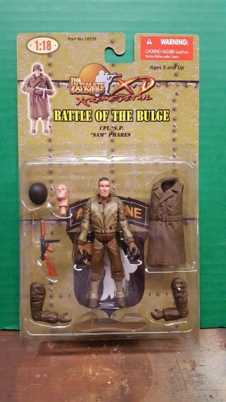 21st Century Ultimate Soldier 1:18 Battle Of The Buldge Sgt.  Max Rode