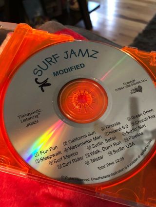 Vital Sounds Surf Jamz Modified Cd Audio Therapeutic Listening.