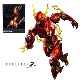 Dc Comics Variant Play Arts Kai No 4 The Flash Action Figures Statue Model Toy