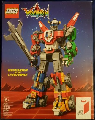 Lego Ideas Voltron Defender Of The Universe 21311 In Package