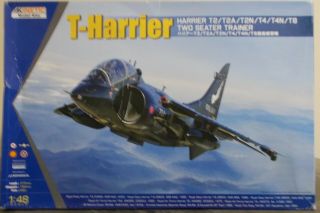 Kinetic 1:48 Harrier Trainer Variants.  Royal Navy,  Raf,  Us Marines,  Spain,  Thai.